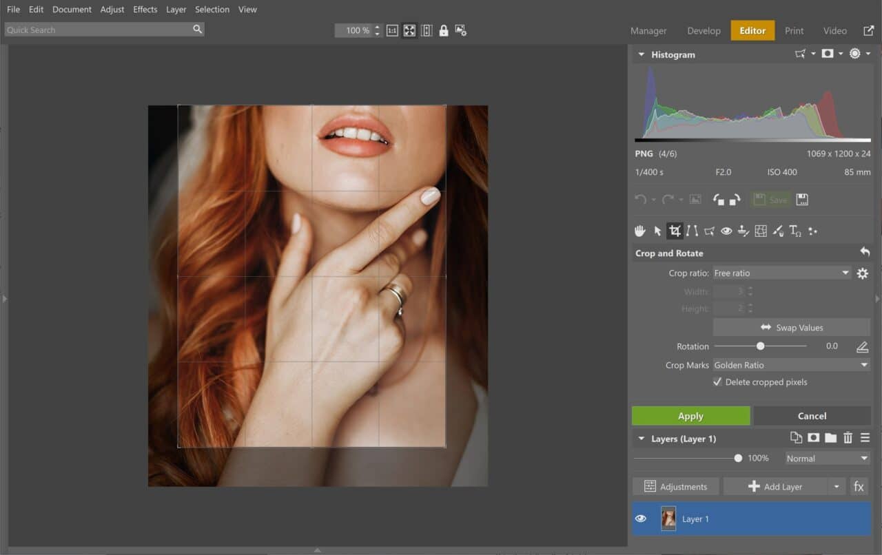 Turn Your Photography into Pop Art, crop