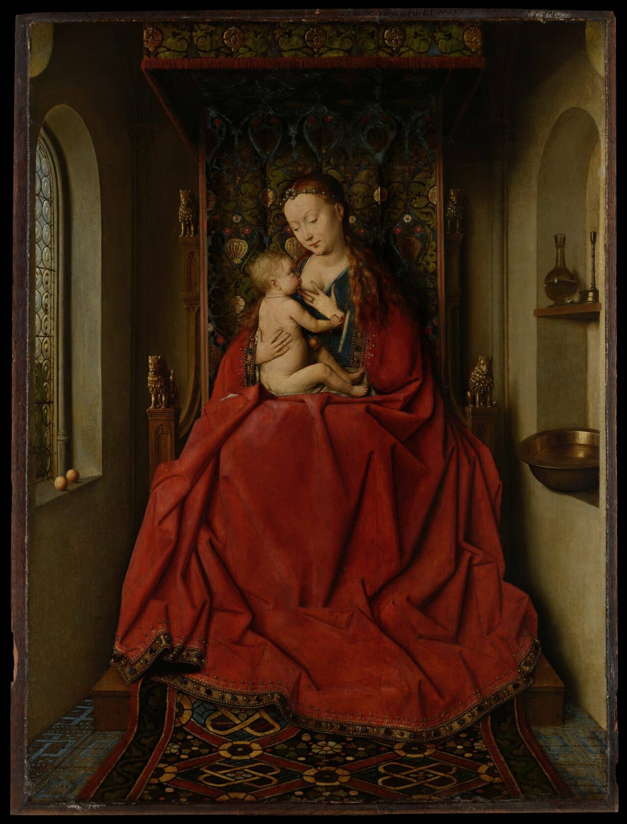 Lucca Madonna. Jan van Eyck (1437)