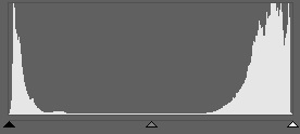 Crossing the line in the shadows and lights – here the photographed scene truly did have a high dynamic range (i.e. a high contrast). Because of this, information was lost in both the shadows and the lights. This photo is thus, paradoxically, both overexposed and underexposed.