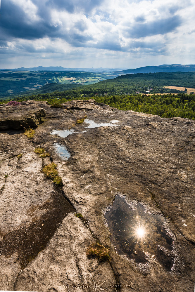 How to Photograph with the Sun: reflection of a sun.