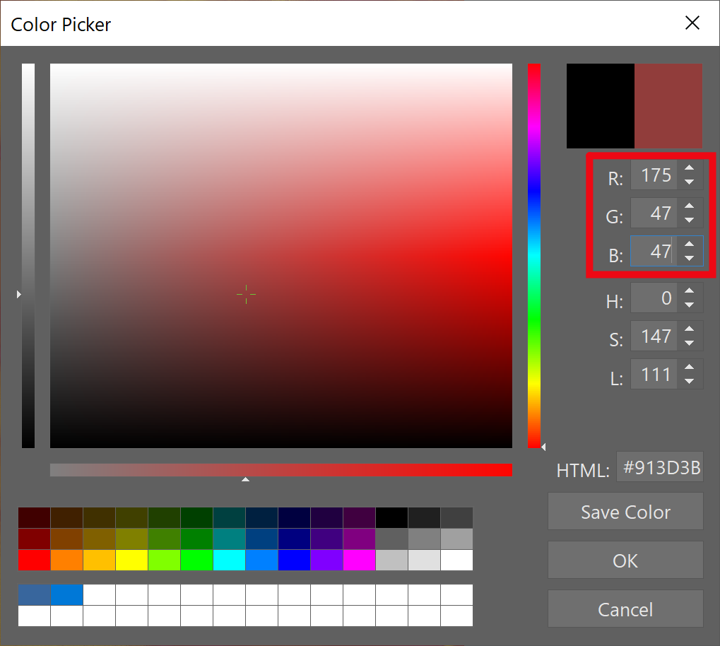Turn Your Photography into Pop Art, color picker