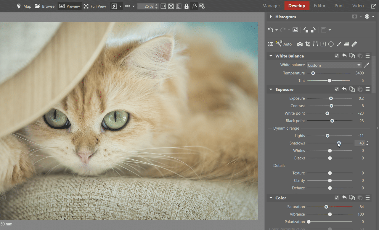 Low-Contrast Photography, exposure
